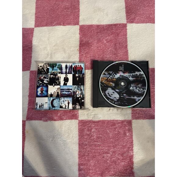 U2 Achtung Baby CD 1991 90s music rock vintage original - Picture 3 of 3
